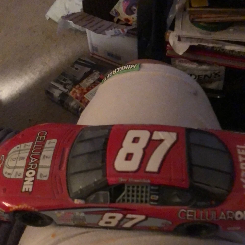 Red Cellular One Model Car